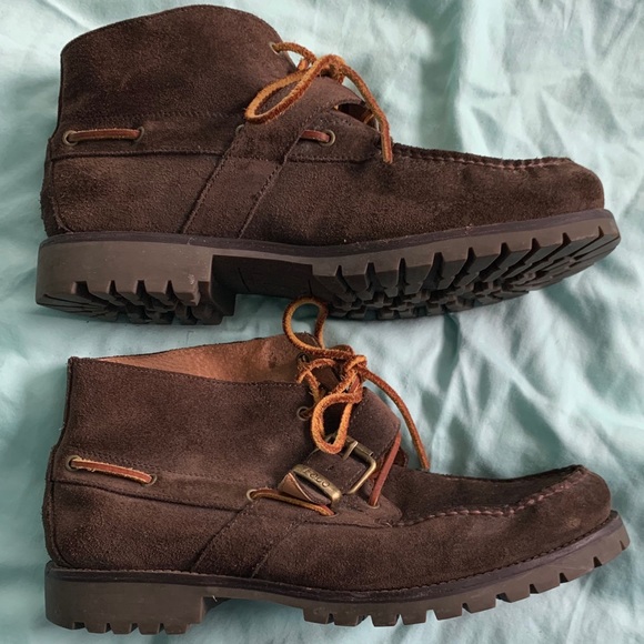 Polo Ralph Lauren Other - Polo Rumford Leather Suede Boots